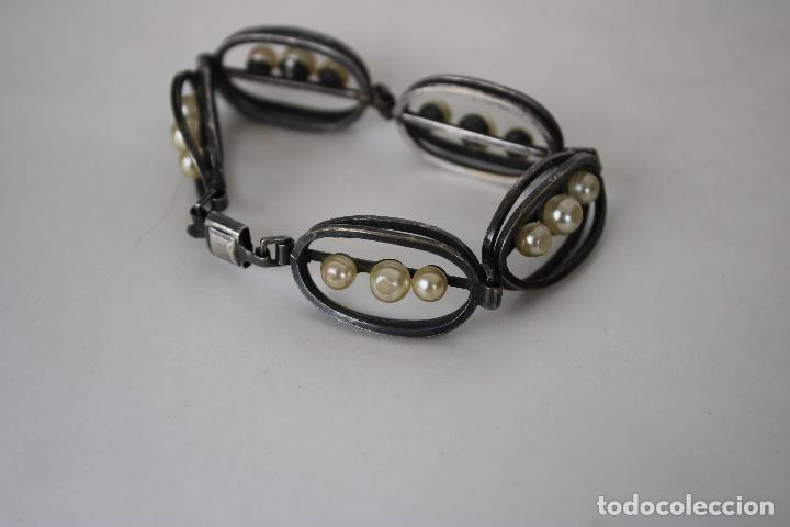 Joyeria: pulsera plata con perlas - Foto 2