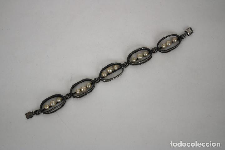 Joyeria: pulsera plata con perlas - Foto 3