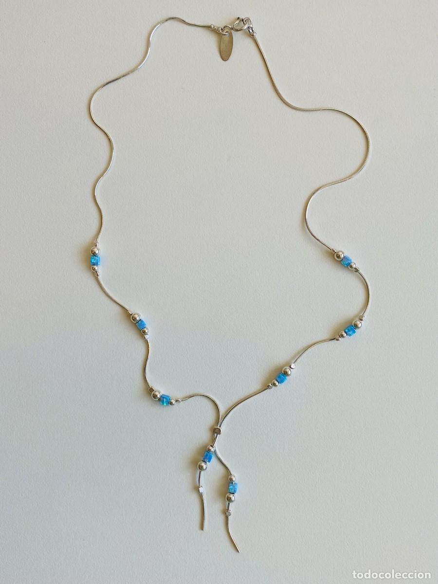 Joyeria: Juego de plata (collar, pendientes) 925 - Foto 2