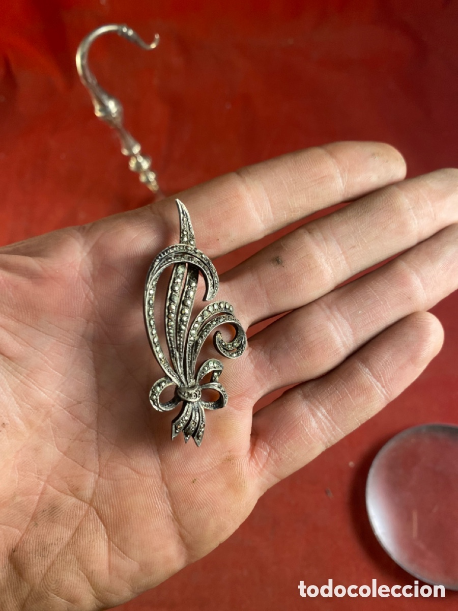 Joyeria: ANTIGUO BROCHE MODERNISTA - Foto 3