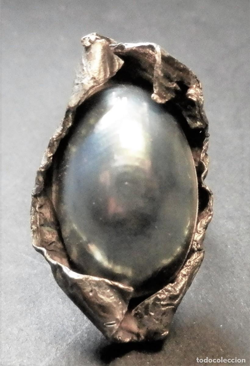 Joyeria: Conjunto de pendientes, Colgante y anillo. Perla Osme&ntilde;a. Ref-2 - Foto 3