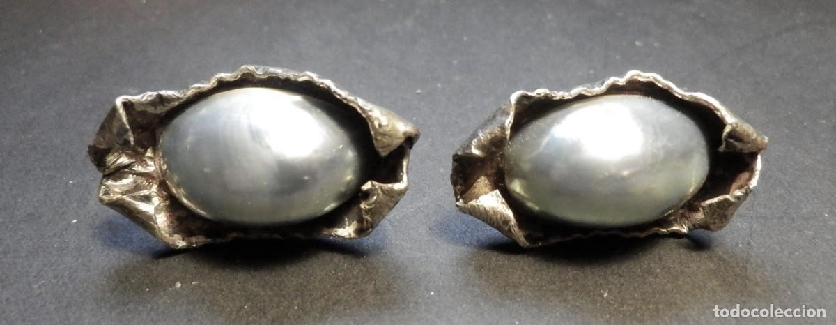 Joyeria: Conjunto de pendientes, Colgante y anillo. Perla Osme&ntilde;a. Ref-2 - Foto 5