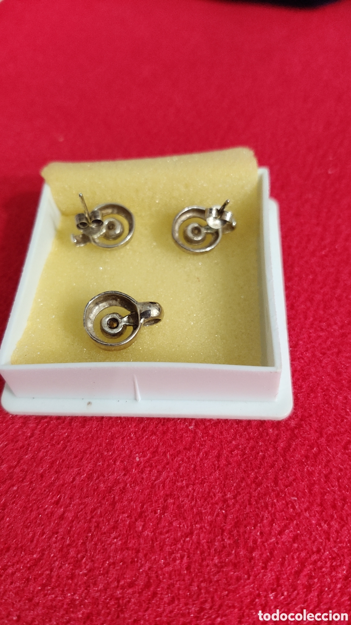 Joyeria: Conjunto plata y circonita azul - Foto 2