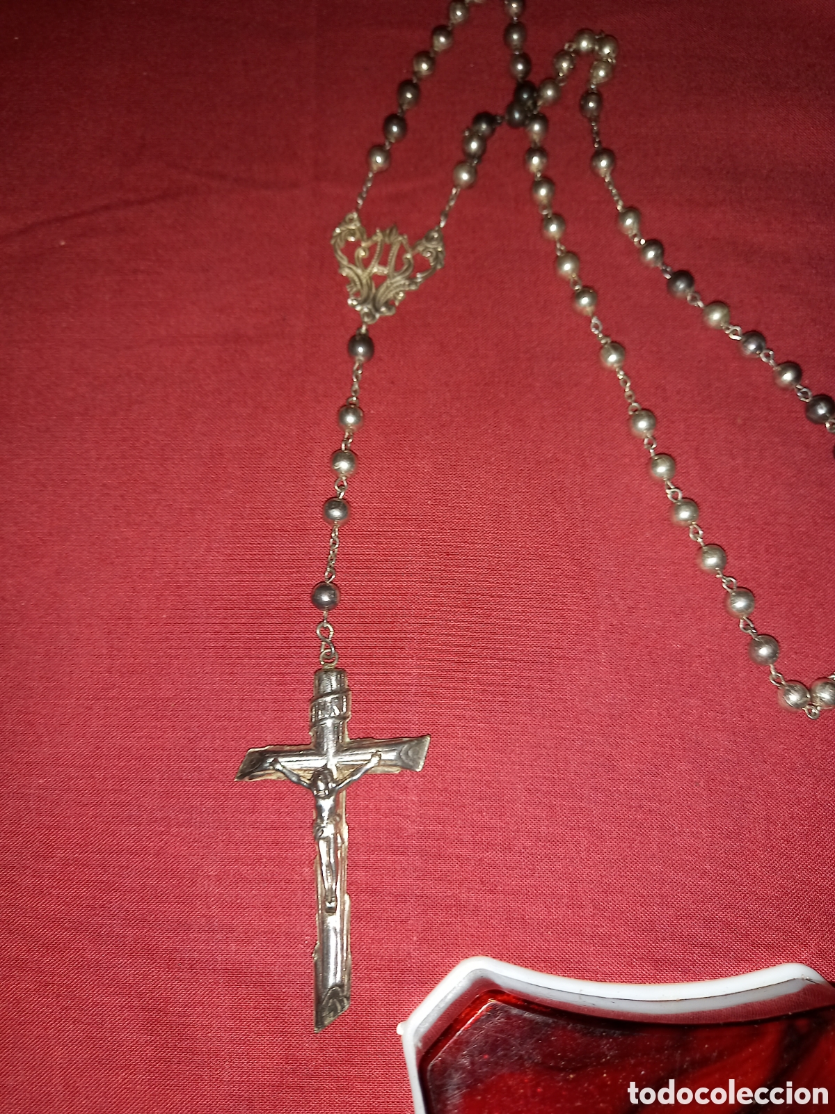Joyeria: Antiguo rosario plata - Foto 1