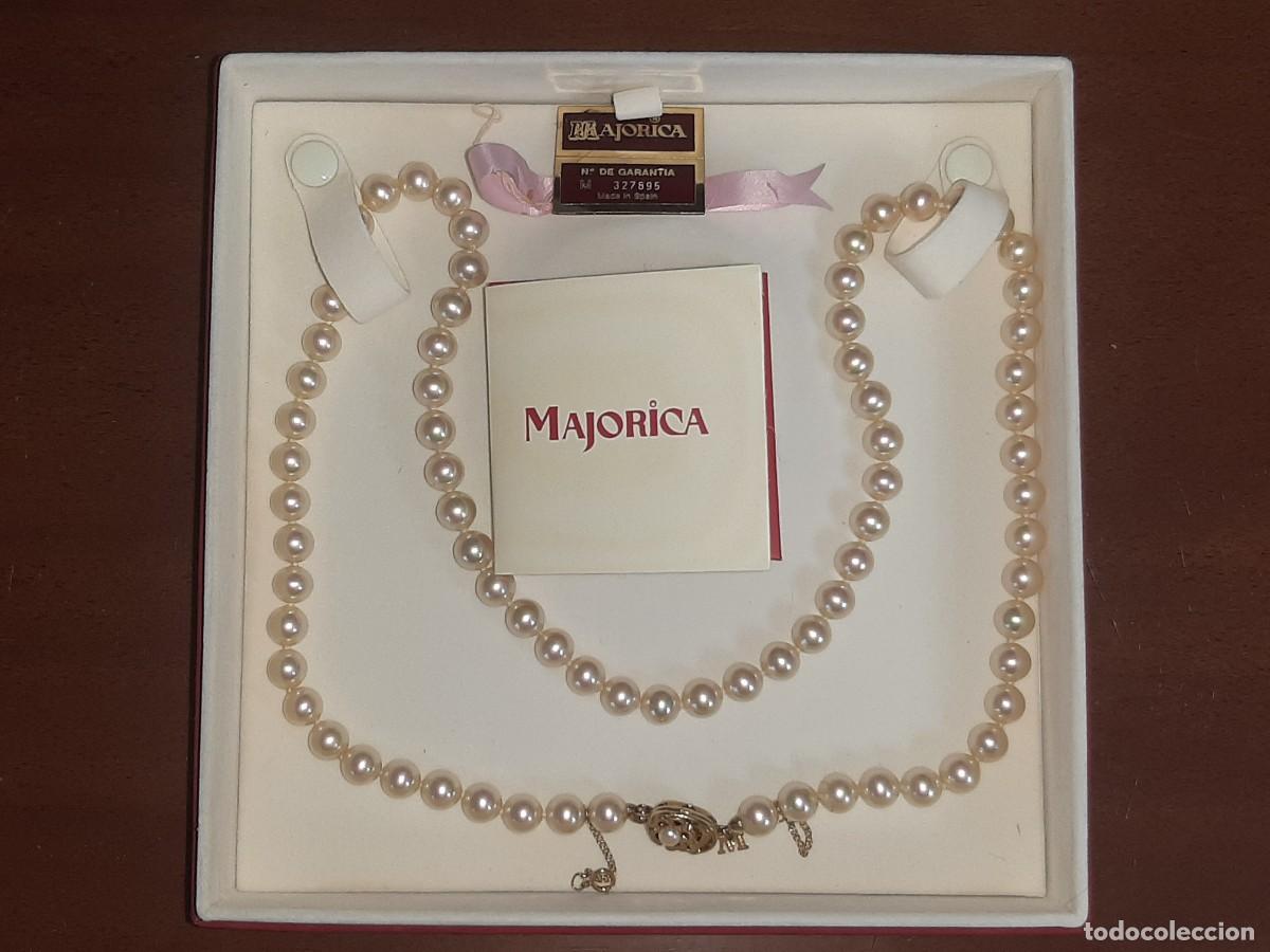Joyeria: Collar de perlas Majorica. - Foto 5