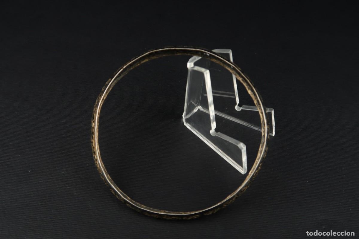 Joyeria: Antiguo Brazalete de Plata - Foto 5