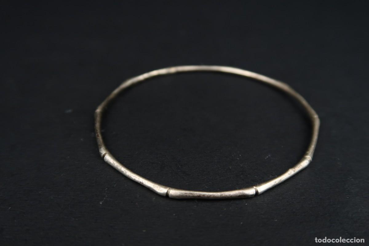 Joyeria: Antiguo Brazalete de Plata - Foto 3
