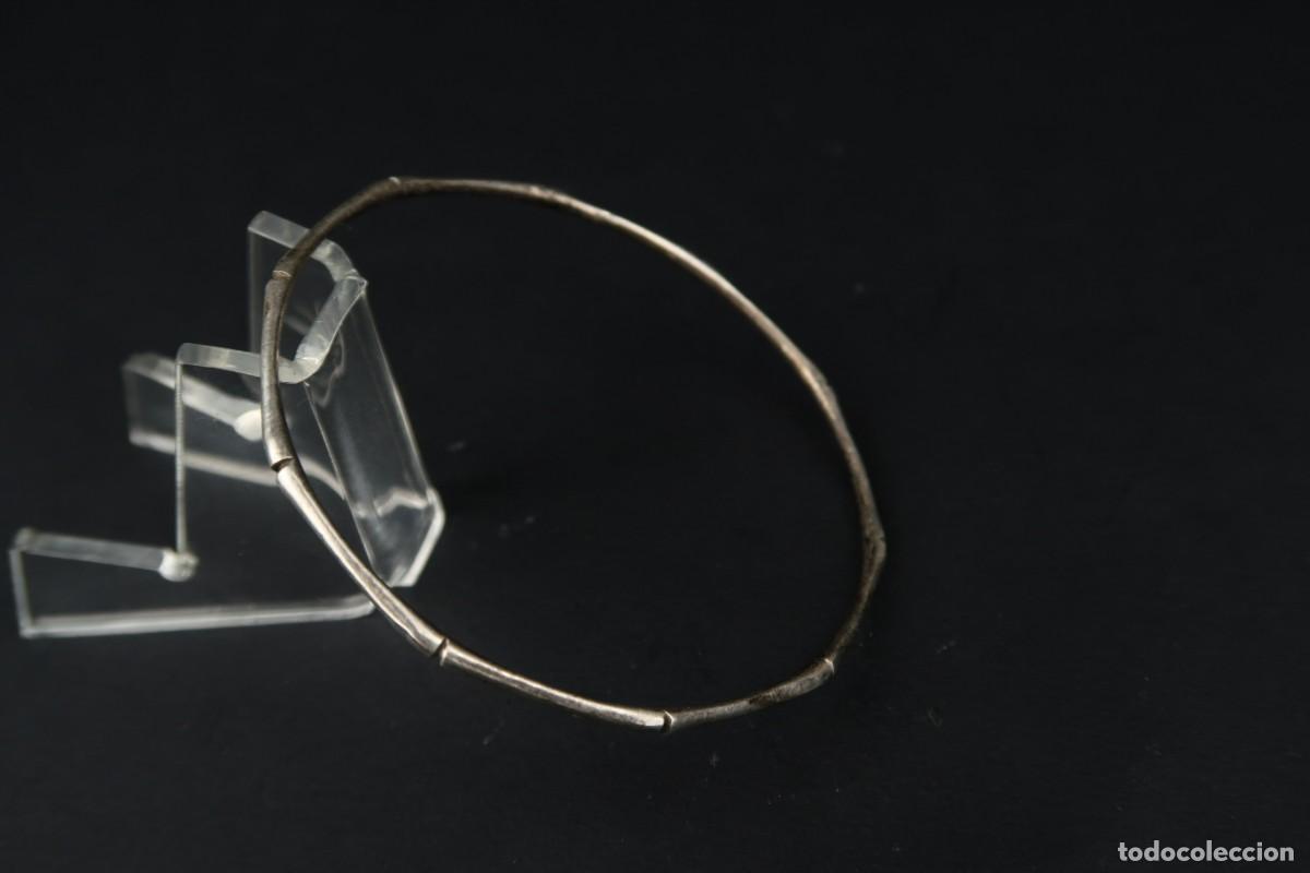 Joyeria: Antiguo Brazalete de Plata - Foto 5