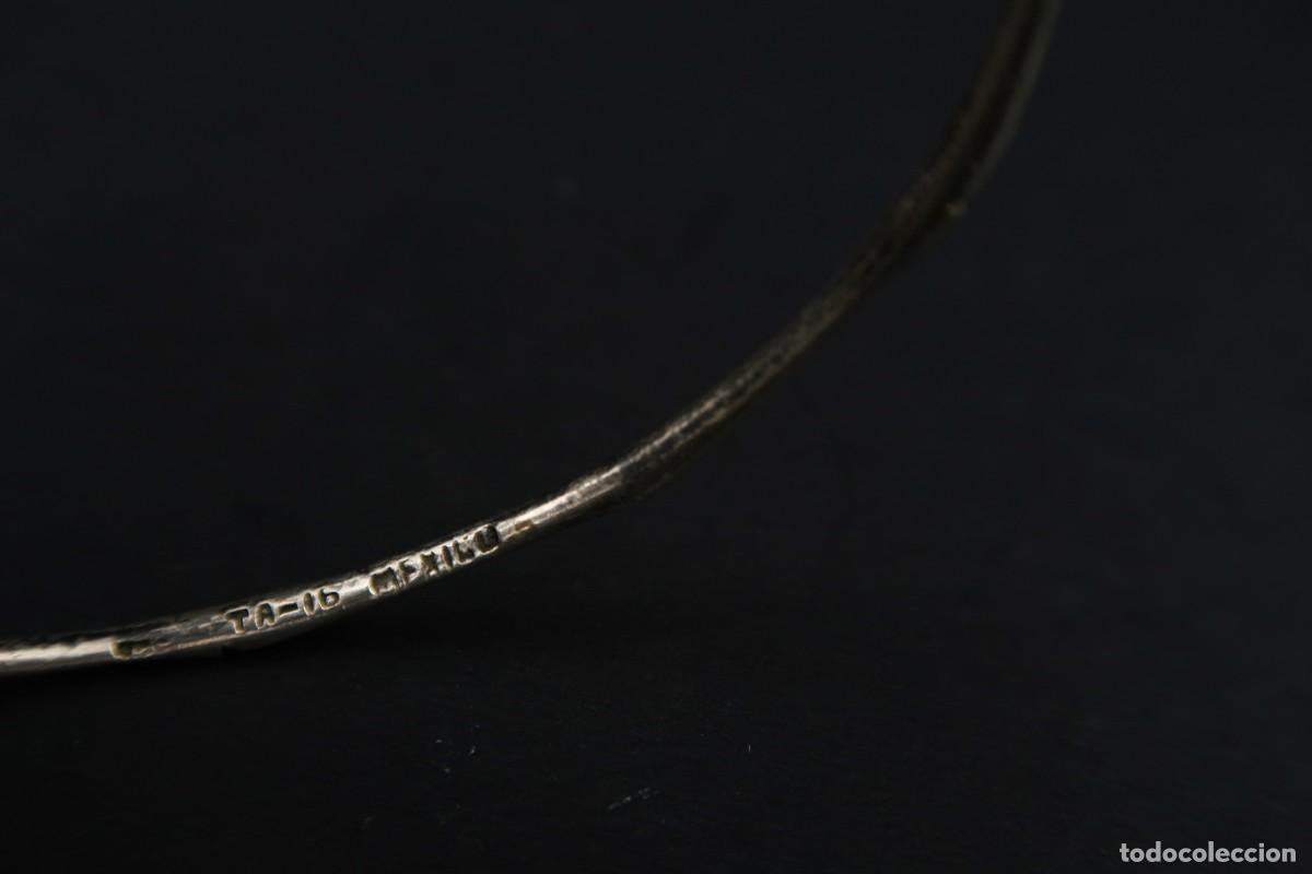 Joyeria: Antiguo Brazalete de Plata - Foto 6