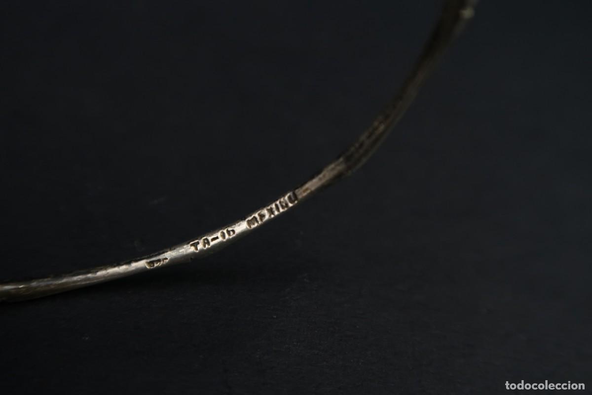 Joyeria: Antiguo Brazalete de Plata - Foto 7