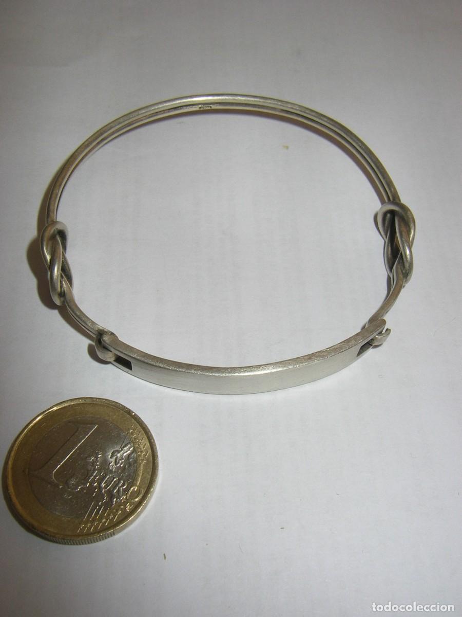 Joyeria: Pulsera de plata, trabajo artesanal. - Foto 1