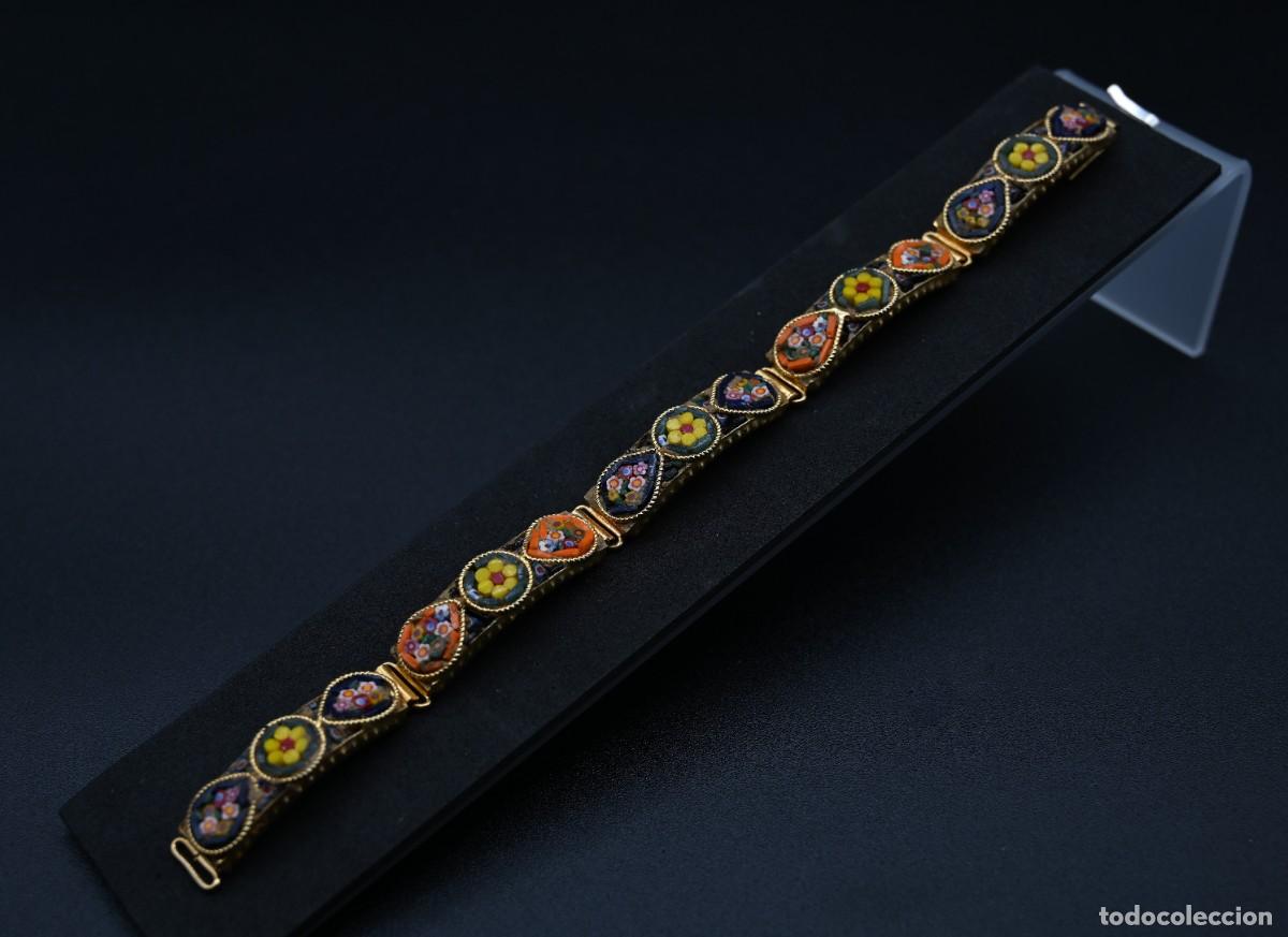 Joyeria: Pulsera Cristal de Murano-3-Dorada - Foto 1