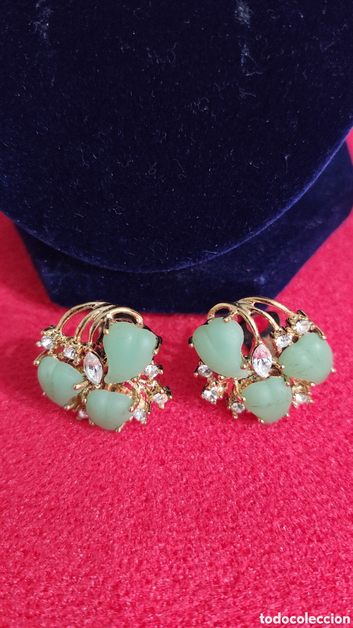 Joyeria: Pendientes chapados oro 18 quilates. - Foto 2