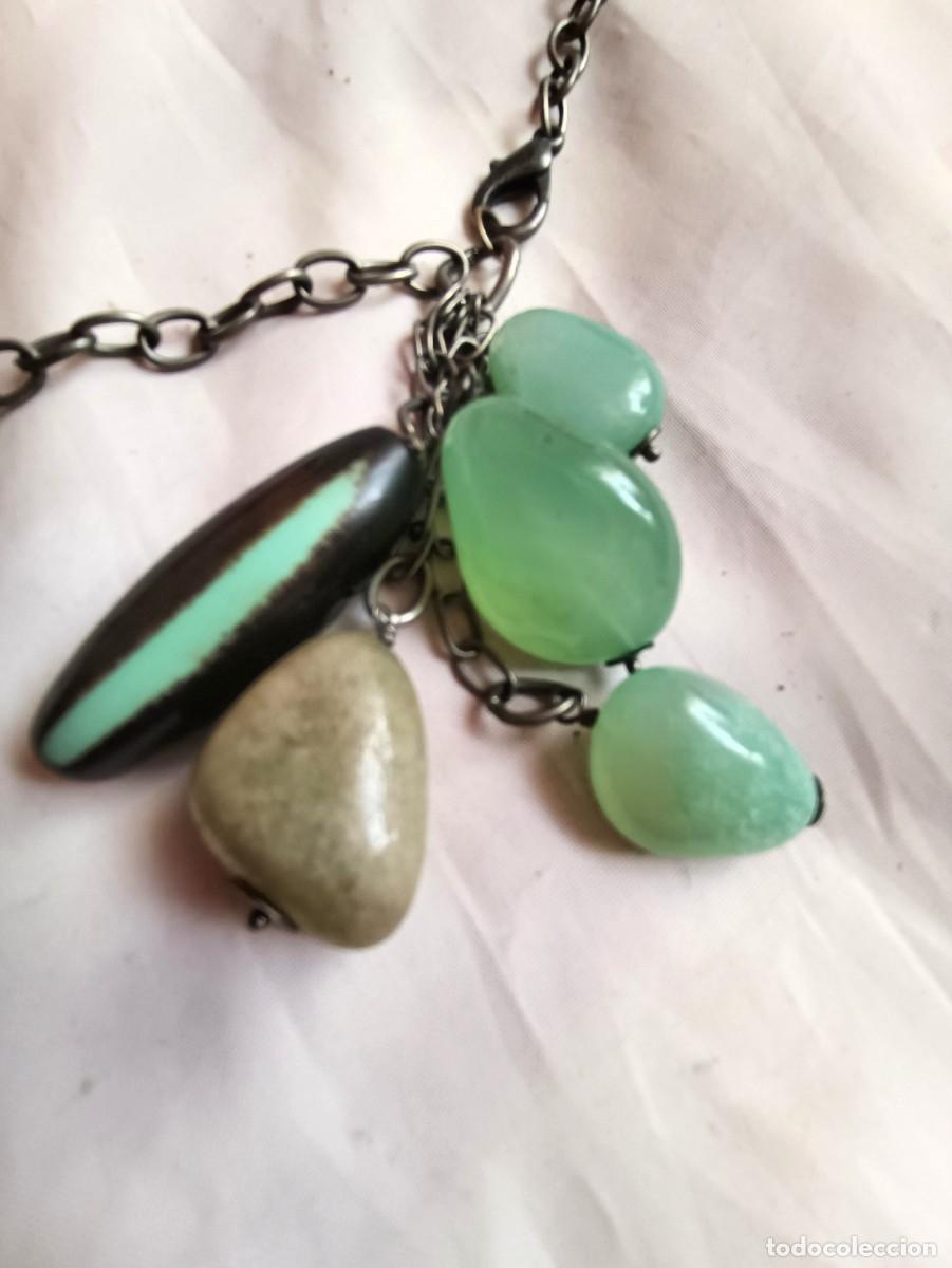 Joyeria: COLLAR ANTIGUO CON PIEDRAS NATURALES - Foto 2