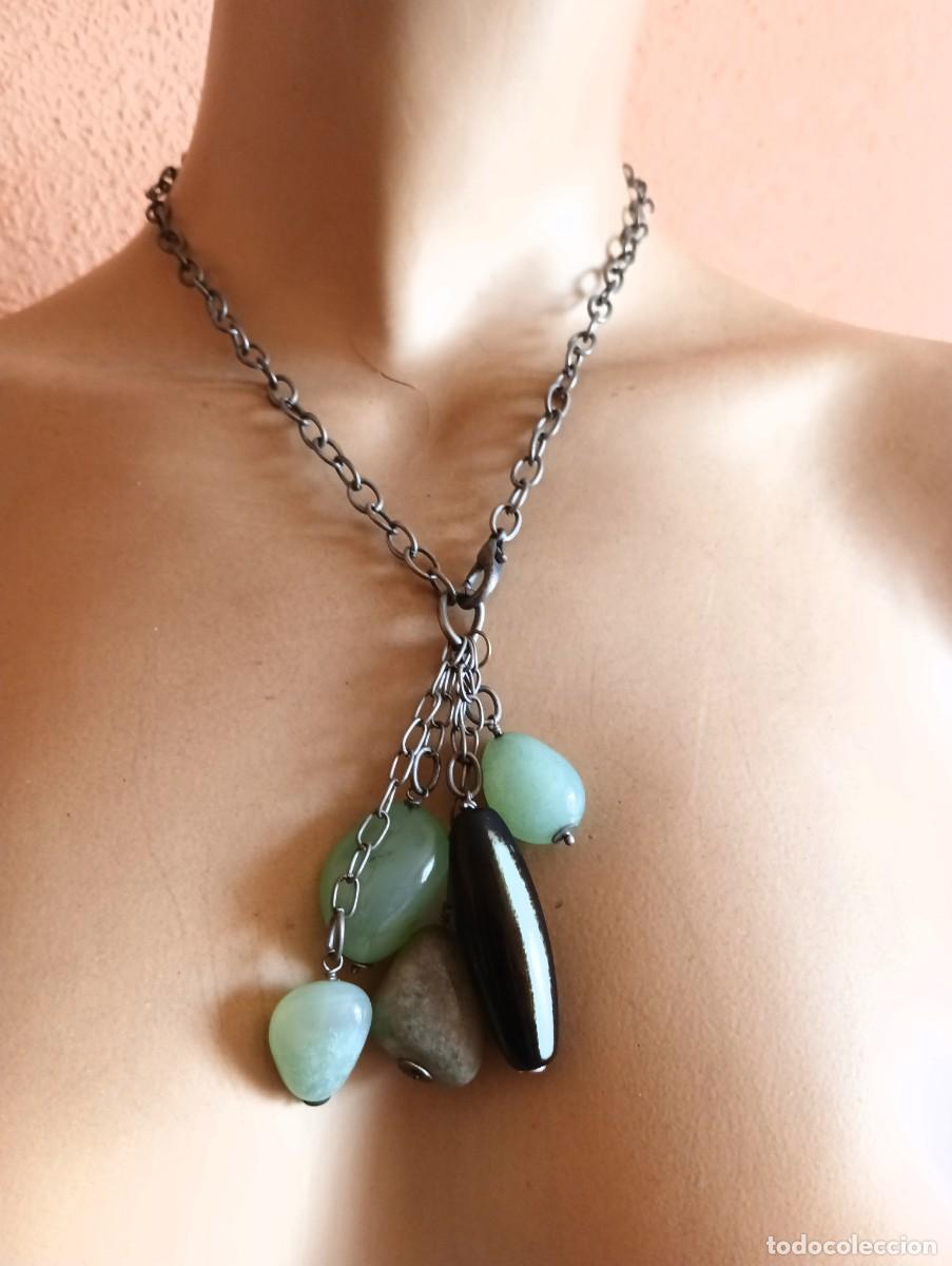 Joyeria: COLLAR ANTIGUO CON PIEDRAS NATURALES - Foto 3