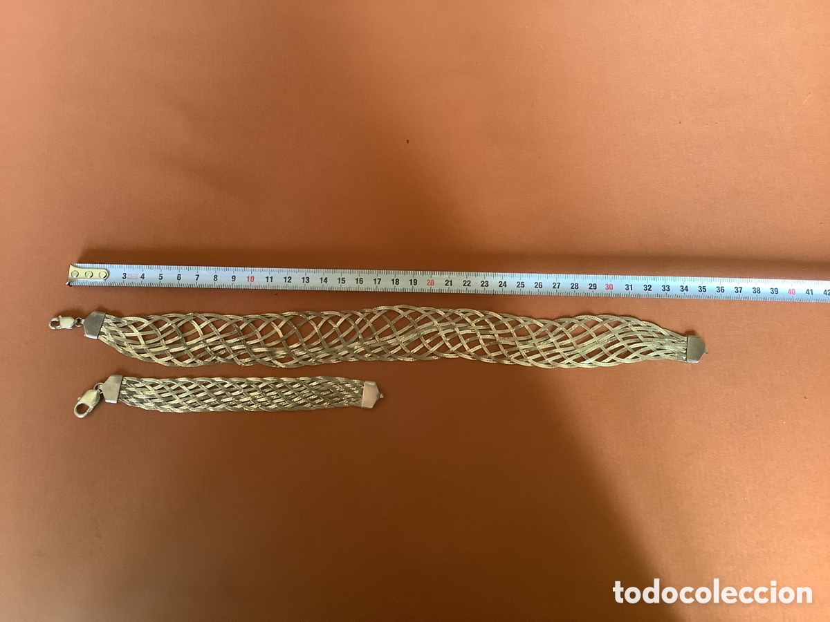 Joyeria: Collar y pulsera de plata 925. - Foto 3