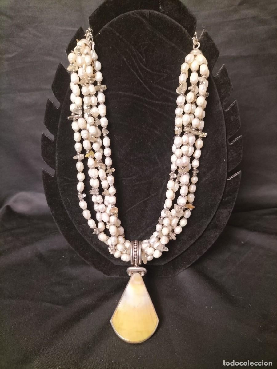 Joyeria: Espectacular collar de perlas barrocas. Aprox 240 perlas. - Foto 1