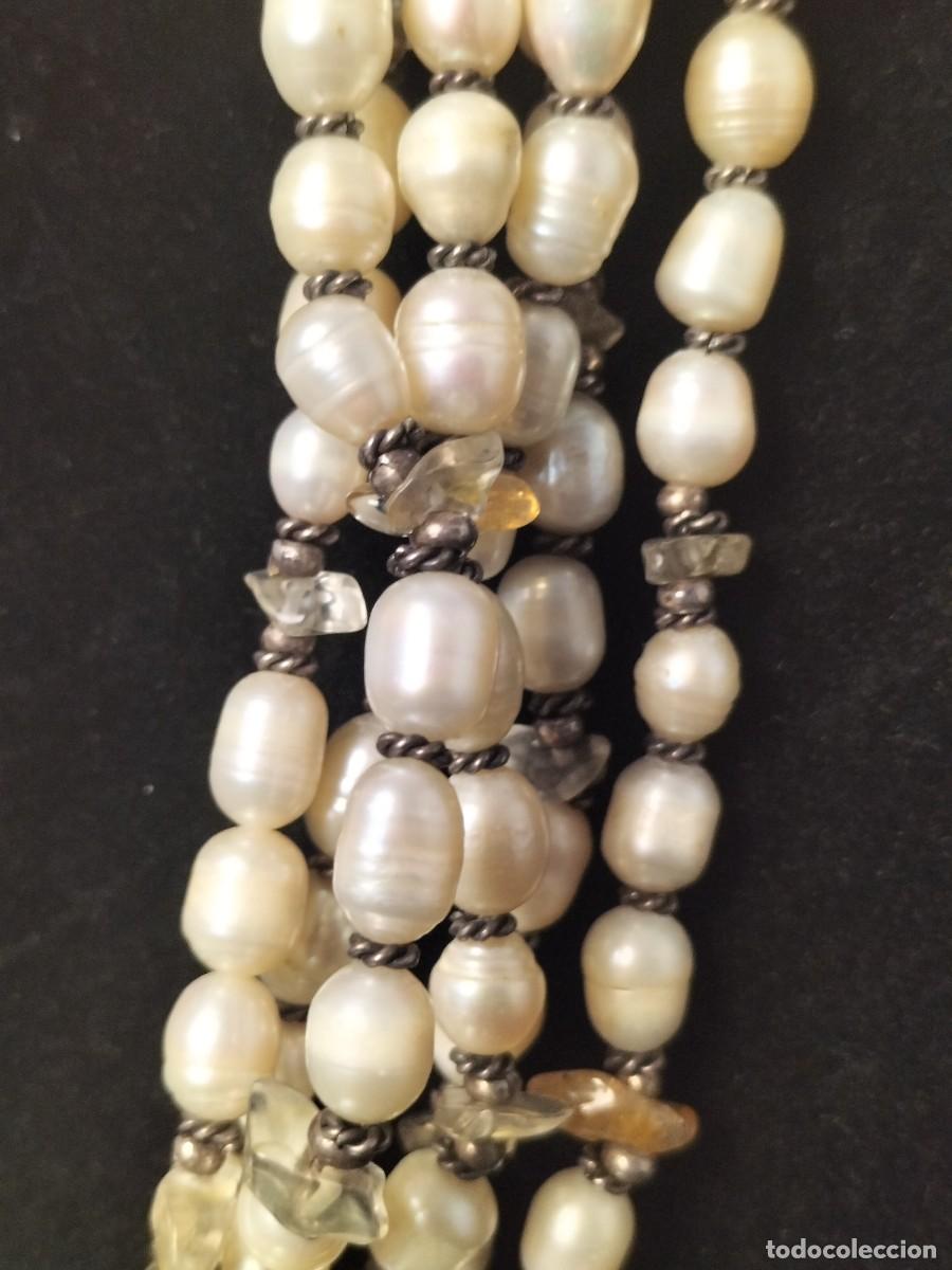 Joyeria: Espectacular collar de perlas barrocas. Aprox 240 perlas. - Foto 2