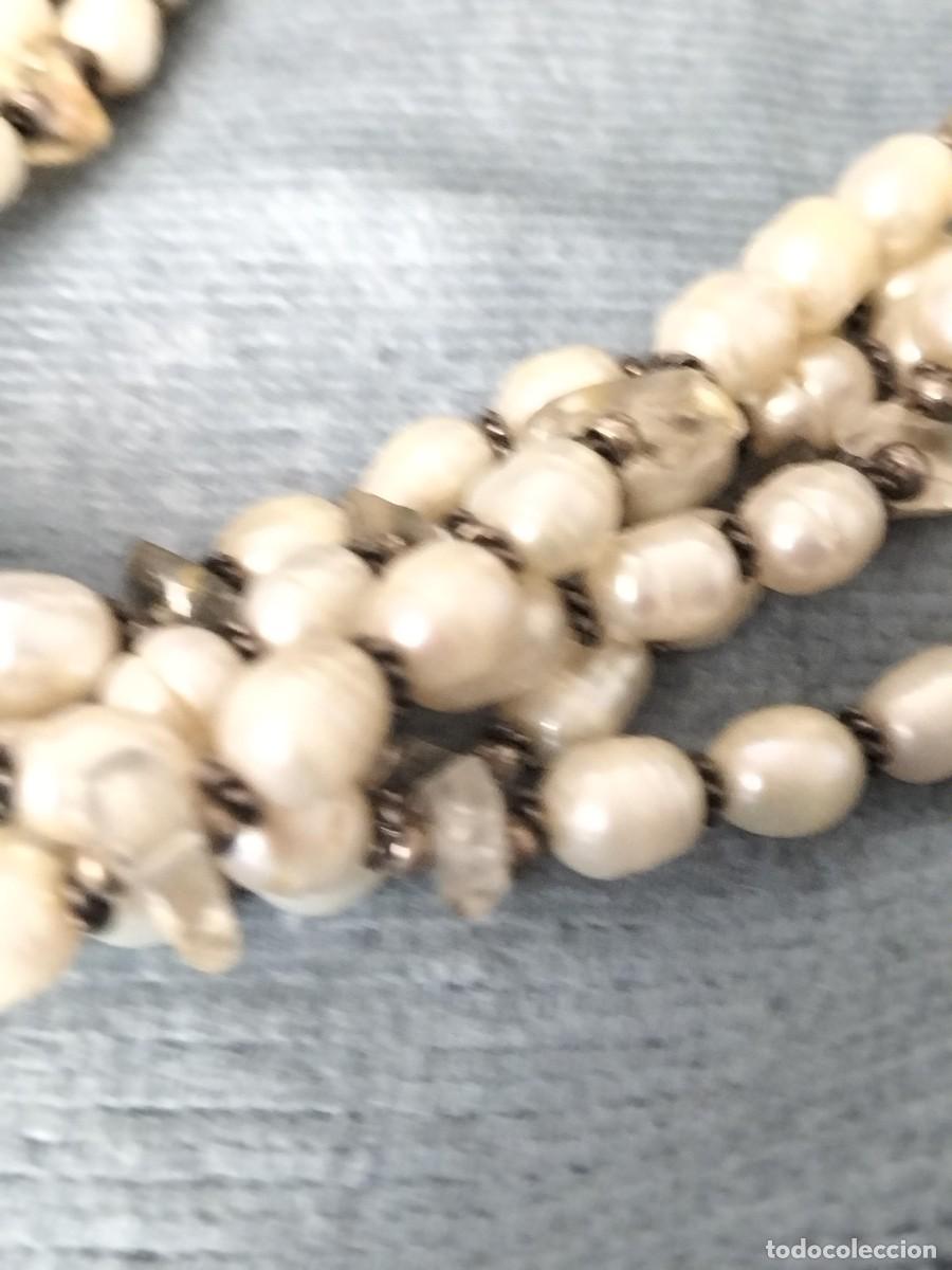 Joyeria: Espectacular collar de perlas barrocas. Aprox 240 perlas. - Foto 4
