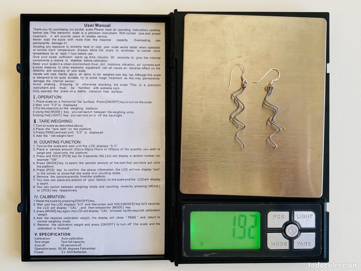 Joyeria: pendientes de plata 925 - Foto 5
