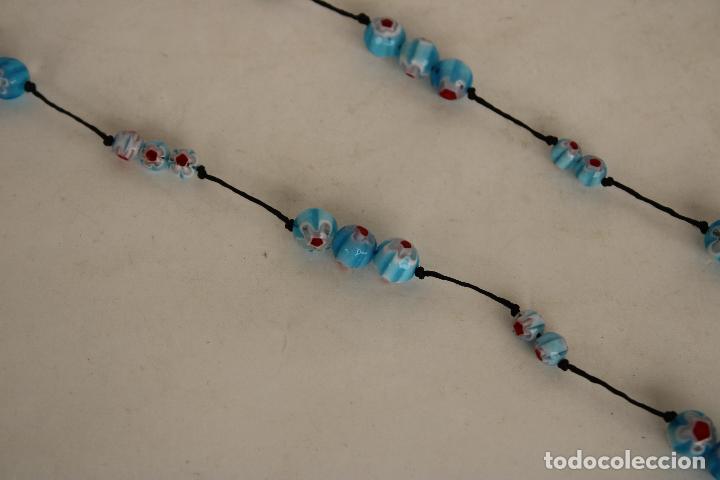 Joyeria: collar con cuentas de cristal ojo turco - Foto 3