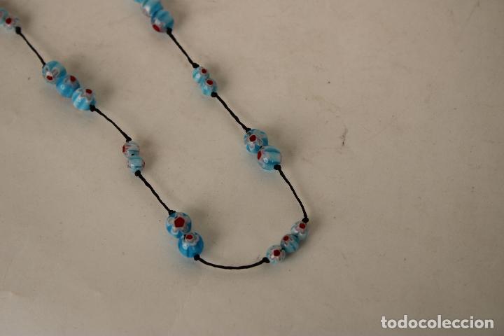 Joyeria: collar con cuentas de cristal ojo turco - Foto 5