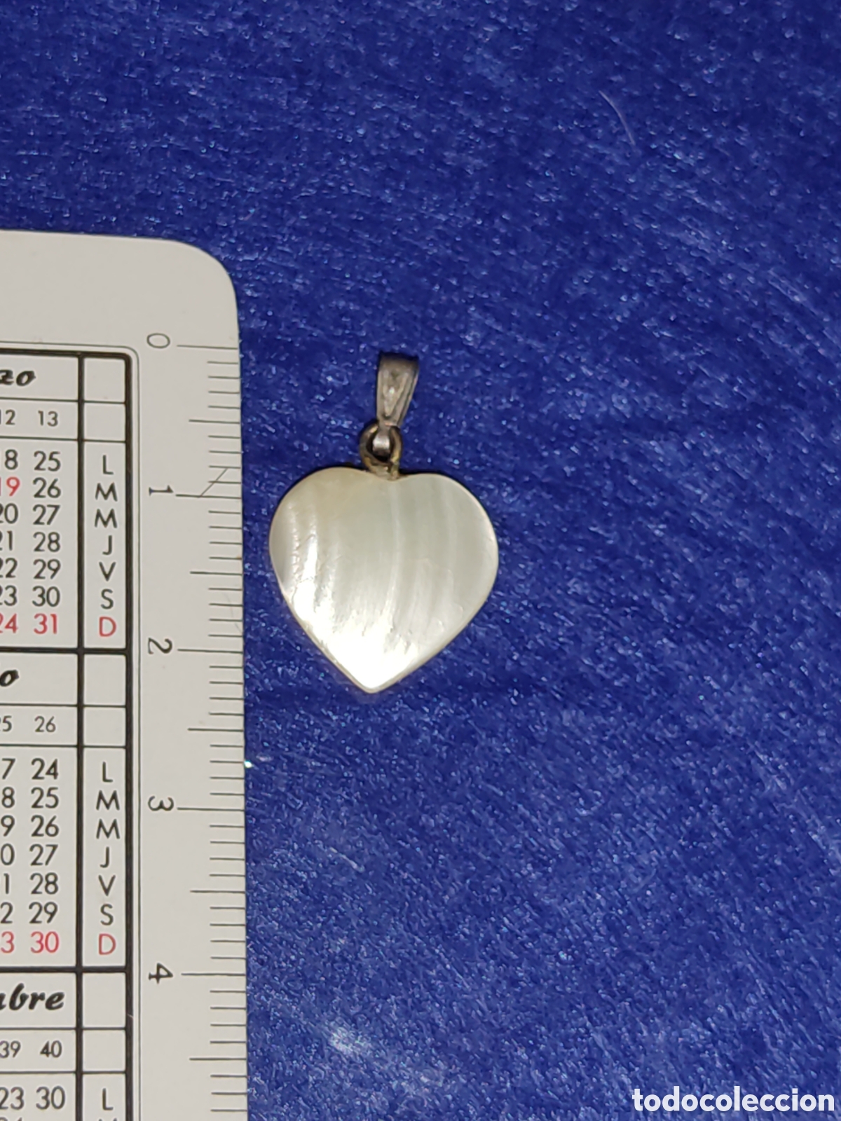 Joyeria: Colgante coraz&oacute;n de n&aacute;car. - Foto 2