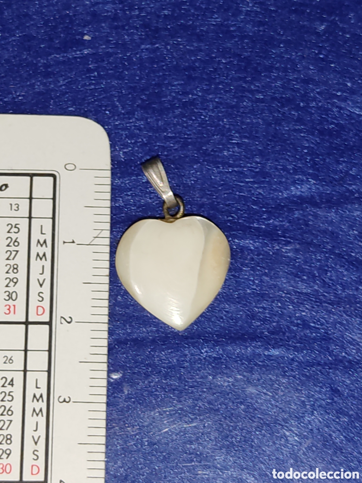 Joyeria: Colgante coraz&oacute;n de n&aacute;car. - Foto 3