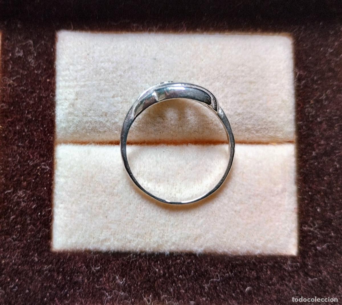 Joyeria: ANTIGUO ANILLO DE PLATA MACIZA - SIN ESTRENAR - Foto 2