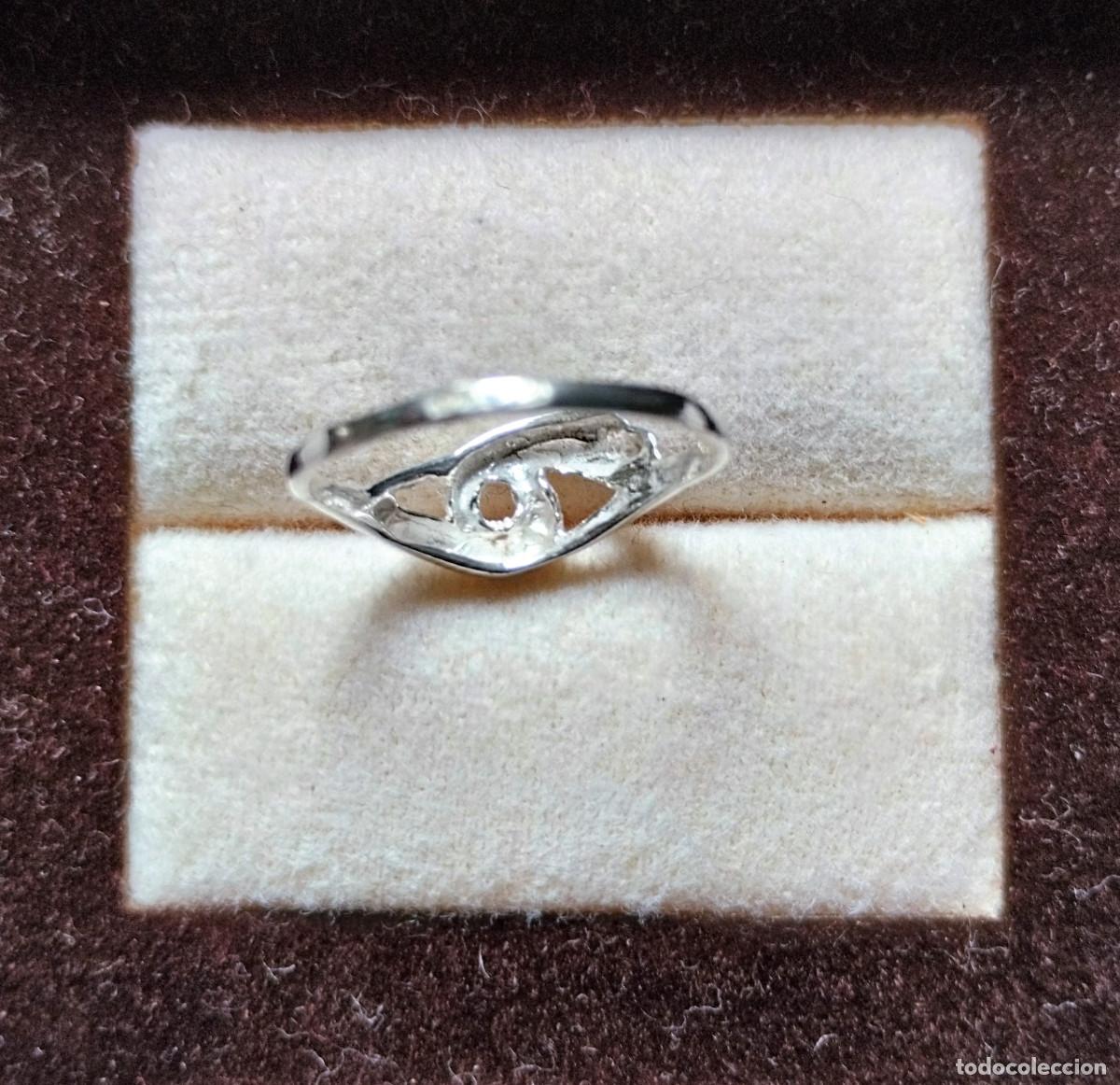 Joyeria: ANTIGUO ANILLO DE PLATA MACIZA - SIN ESTRENAR - Foto 3