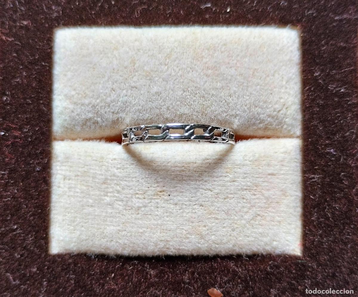 Joyeria: ANTIGUO ANILLO DE PLATA MACIZA - SIN ESTRENAR - Foto 1