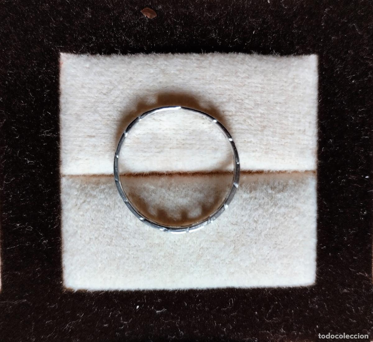Joyeria: ANTIGUO ANILLO DE PLATA MACIZA - SIN ESTRENAR - Foto 3