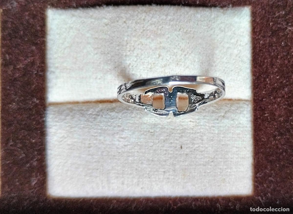 Joyeria: ANTIGUO ANILLO DE PLATA MACIZA - SIN ESTRENAR - Foto 4