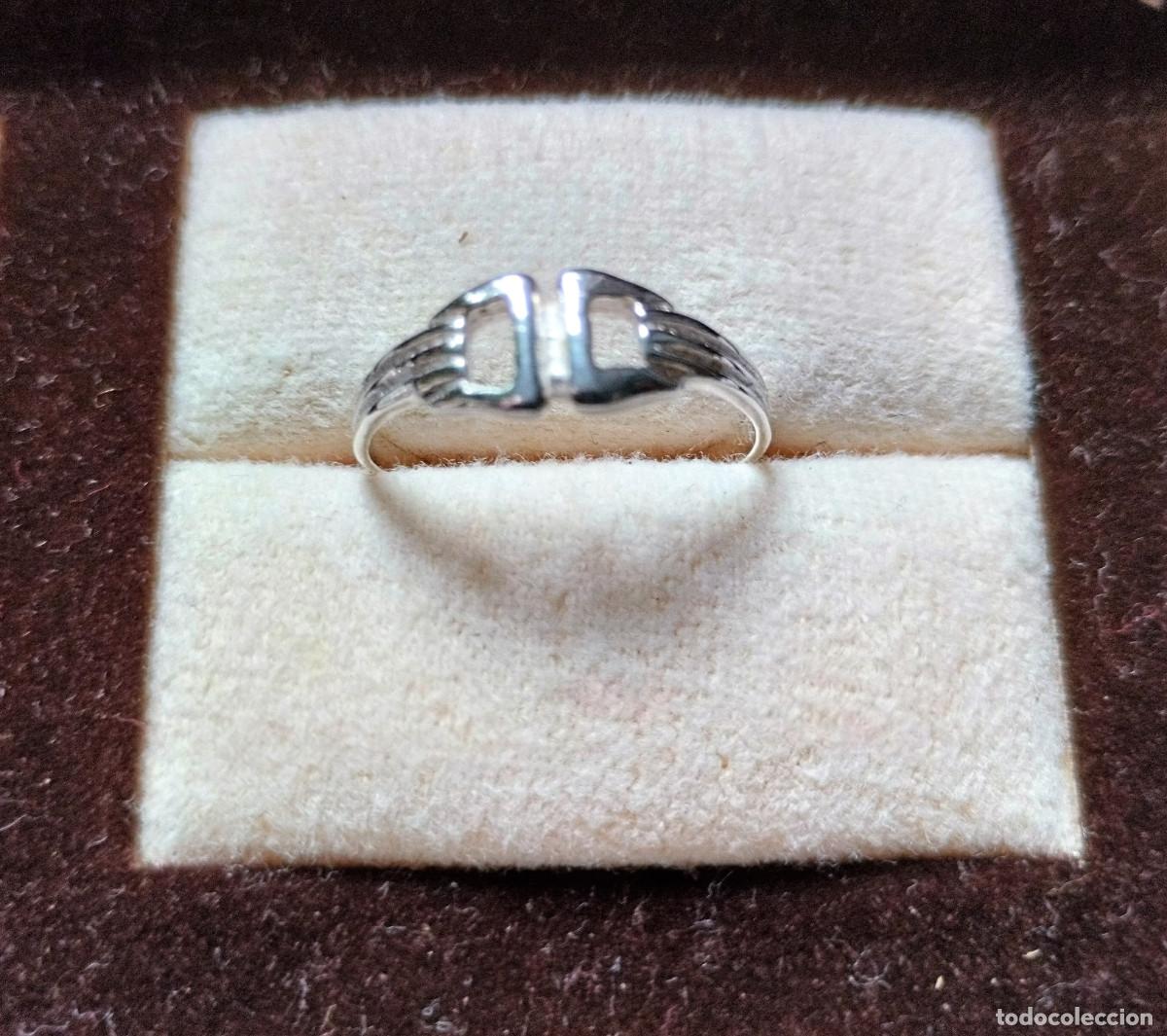 Joyeria: ANTIGUO ANILLO DE PLATA MACIZA - SIN ESTRENAR - Foto 2