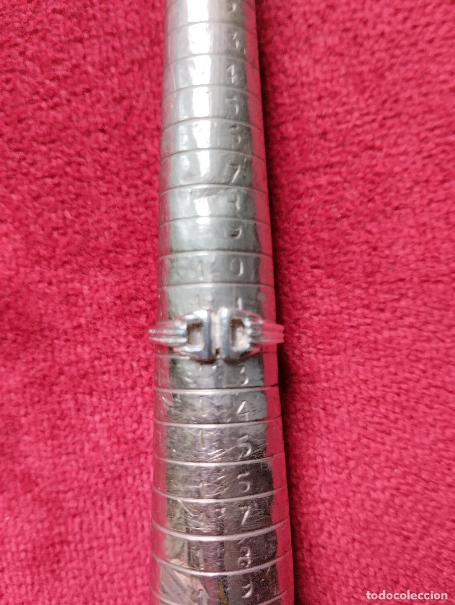 Joyeria: ANTIGUO ANILLO DE PLATA MACIZA - SIN ESTRENAR - Foto 5