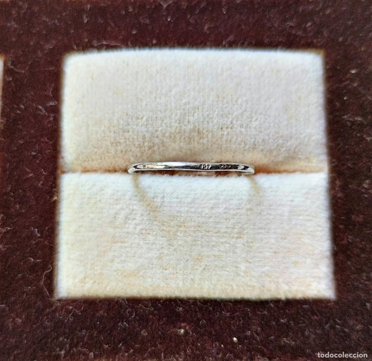 Joyeria: ANTIGUO ANILLO DE PLATA MACIZA - SIN ESTRENAR - Foto 6