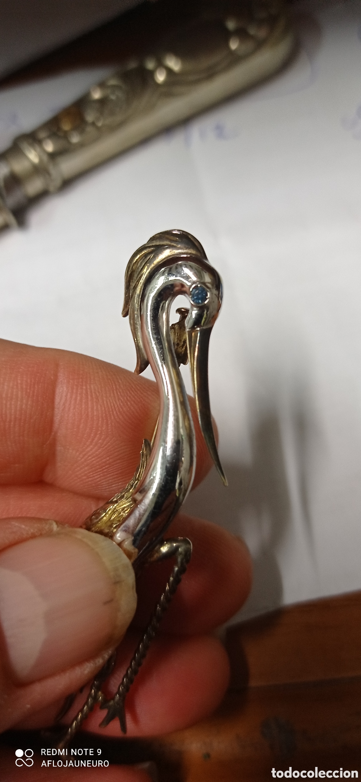 Joyeria: PRECIOSO BROCHE DE PLATA ARTDEC&Oacute; - Foto 2