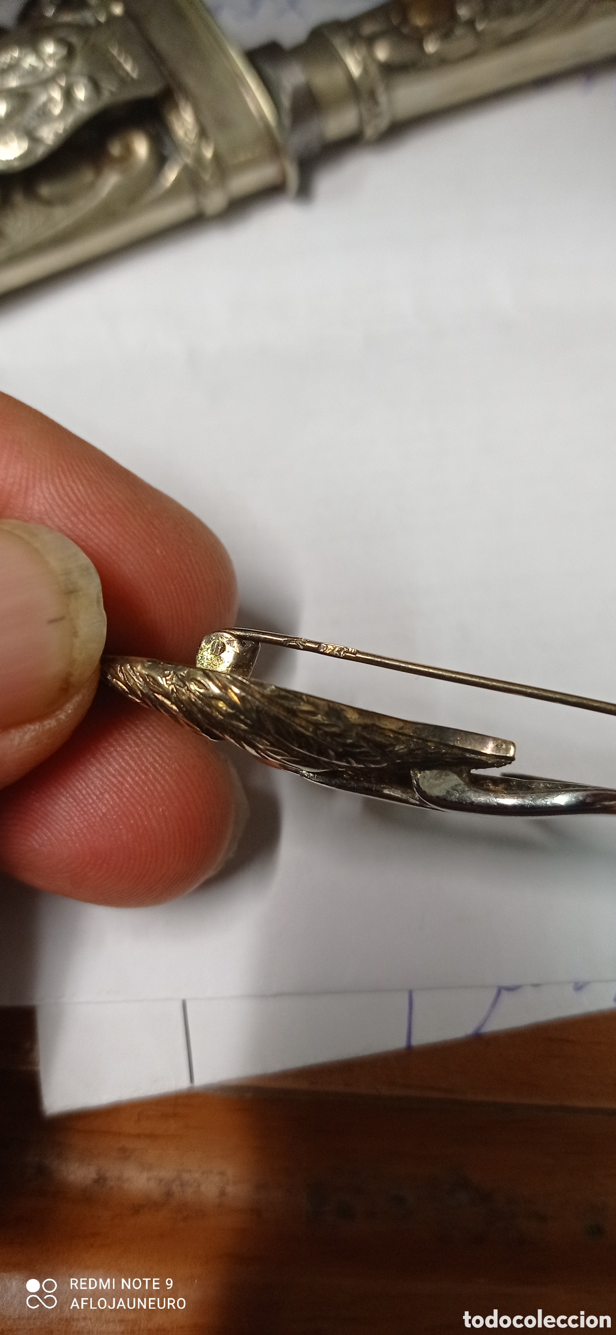 Joyeria: PRECIOSO BROCHE DE PLATA ARTDEC&Oacute; - Foto 5