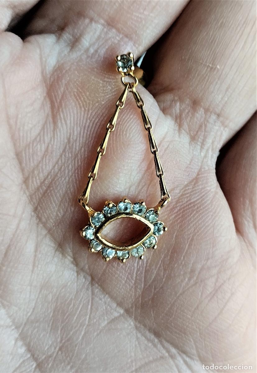 Joyeria: PENDIENTES CHAPADO EN ORO CON CIRCONITAS - Foto 4