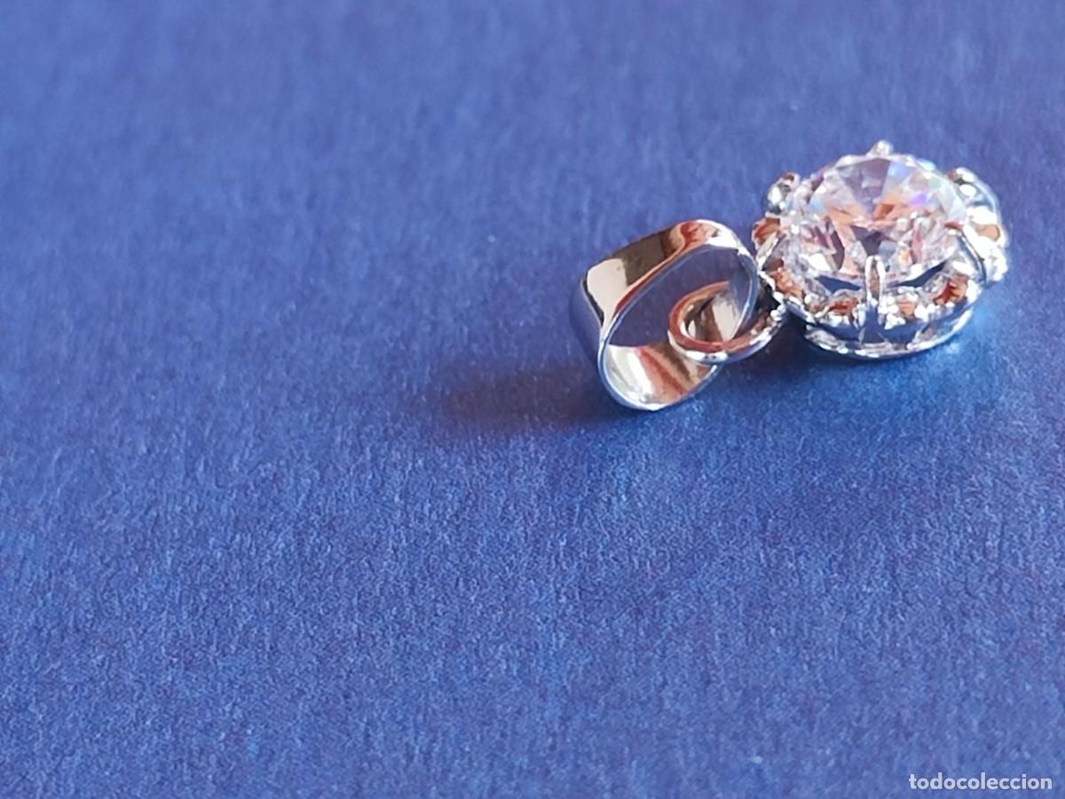 Joyeria: COLGANTE ORO BLANCO 18 K CIRCONITAS - Foto 4