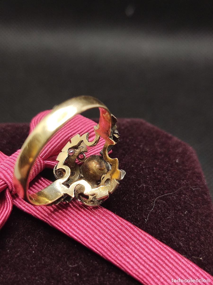 Joyeria: Sortija Oro Ley con Perla Cultivada - Foto 4