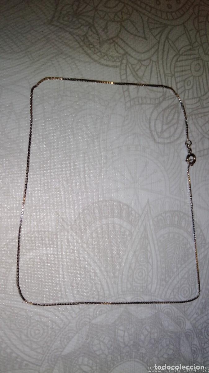Joyeria: Cadena de plata de Ley - Foto 1