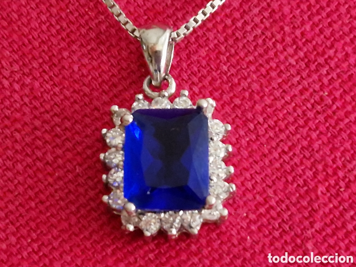 Joyeria: COLGANTE Y CADENA EN PLATA DE LEY CONTRASTES - Foto 3