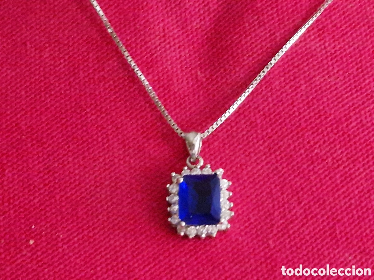 Joyeria: COLGANTE Y CADENA EN PLATA DE LEY CONTRASTES - Foto 4