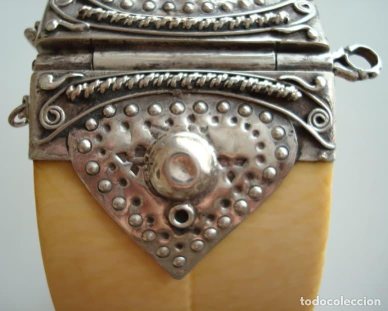 Joyeria: Pulsera/brazalete de marfil y plata, ca. 1798 - Foto 5