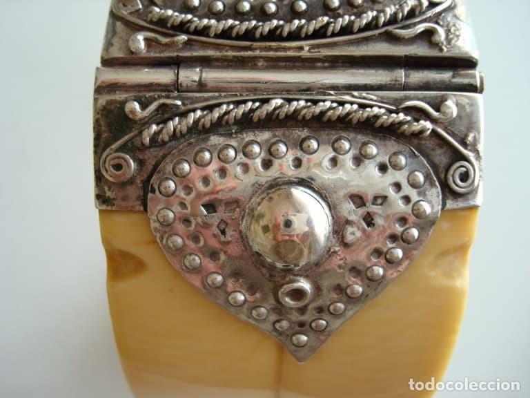Joyeria: Pulsera/brazalete de marfil y plata, ca. 1798 - Foto 7