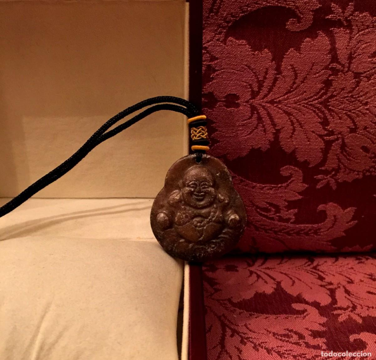 Joyeria: COLGANTE DE BUDA EN JADE NATURAL TALLADO. - Foto 2
