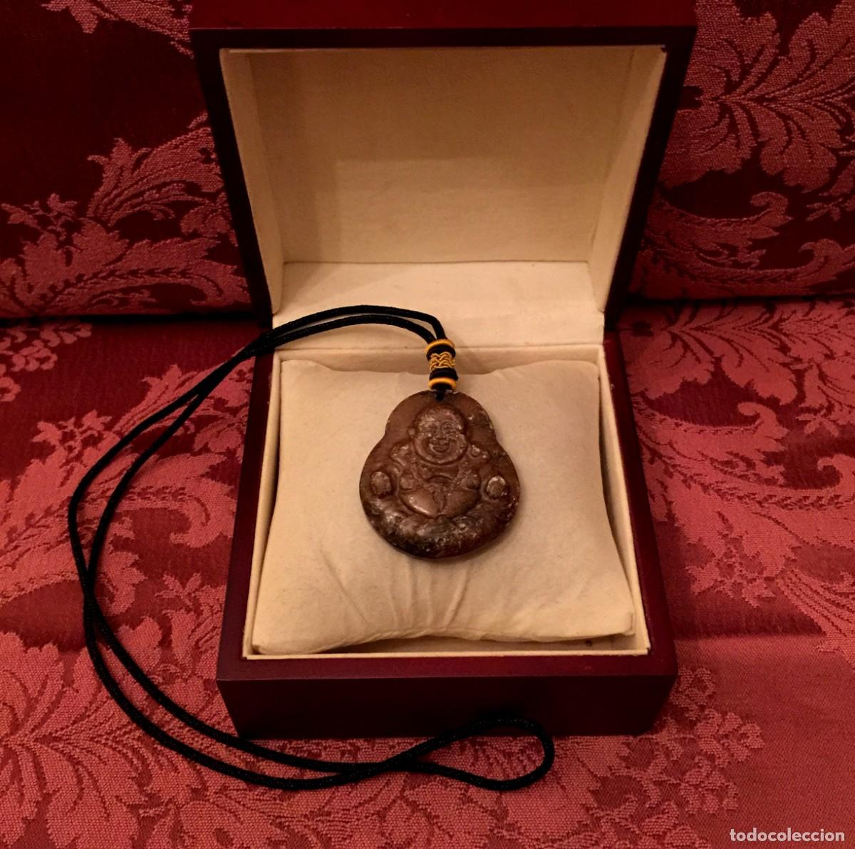 Joyeria: COLGANTE DE BUDA EN JADE NATURAL TALLADO. - Foto 3