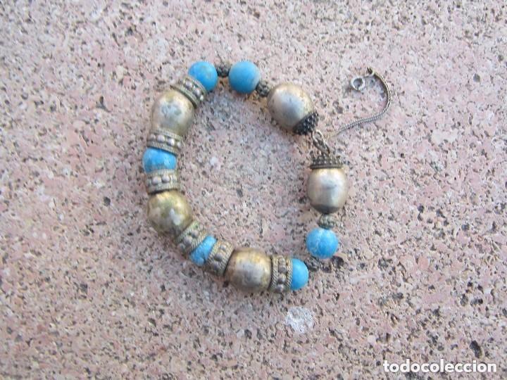 Joyeria: pulsera plata turquesa - Foto 1