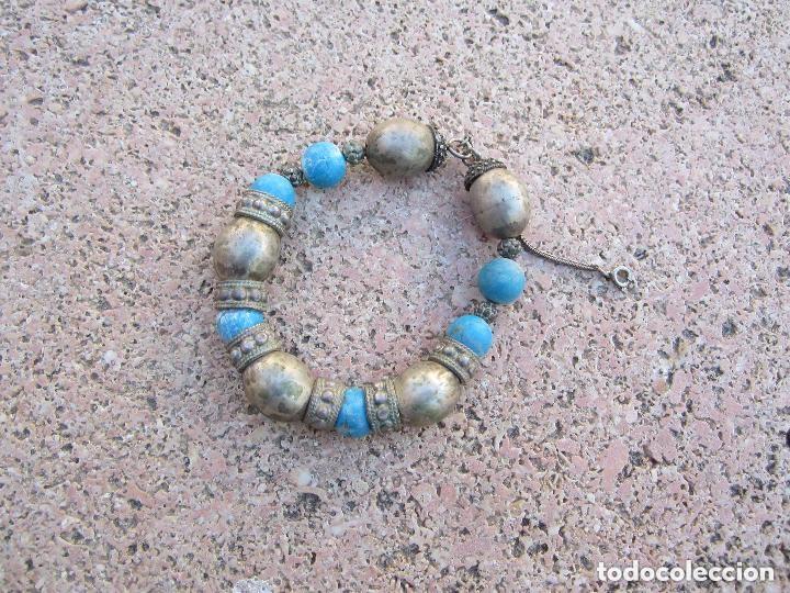 Joyeria: pulsera plata turquesa - Foto 2